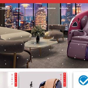Code website bán ghế massage chuẩn seo
