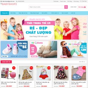 Code web bán quần áo thời trang chuẩn seo